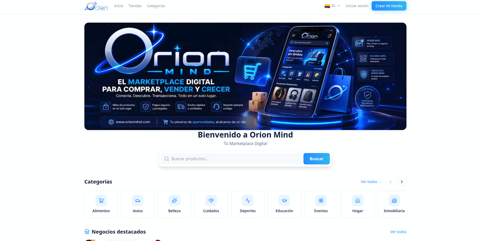 Orion Mind Marketplace